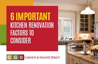 6 Things to Consider Before Starting a Kitchen Renovation
