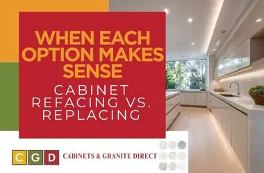 Cabinet Refacing vs Replacing | Which Option Makes Sense for GTA Kitchens?