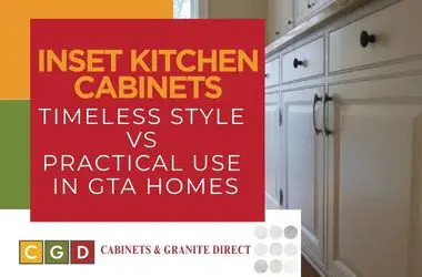 Inset Kitchen Cabinets: Timeless Style vs Practical Use in GTA Homes