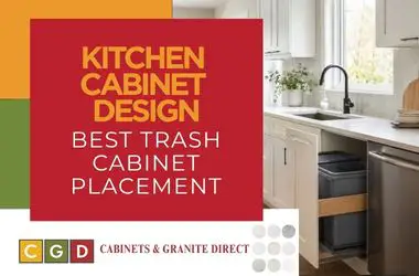 Best Trash Cabinet Placement